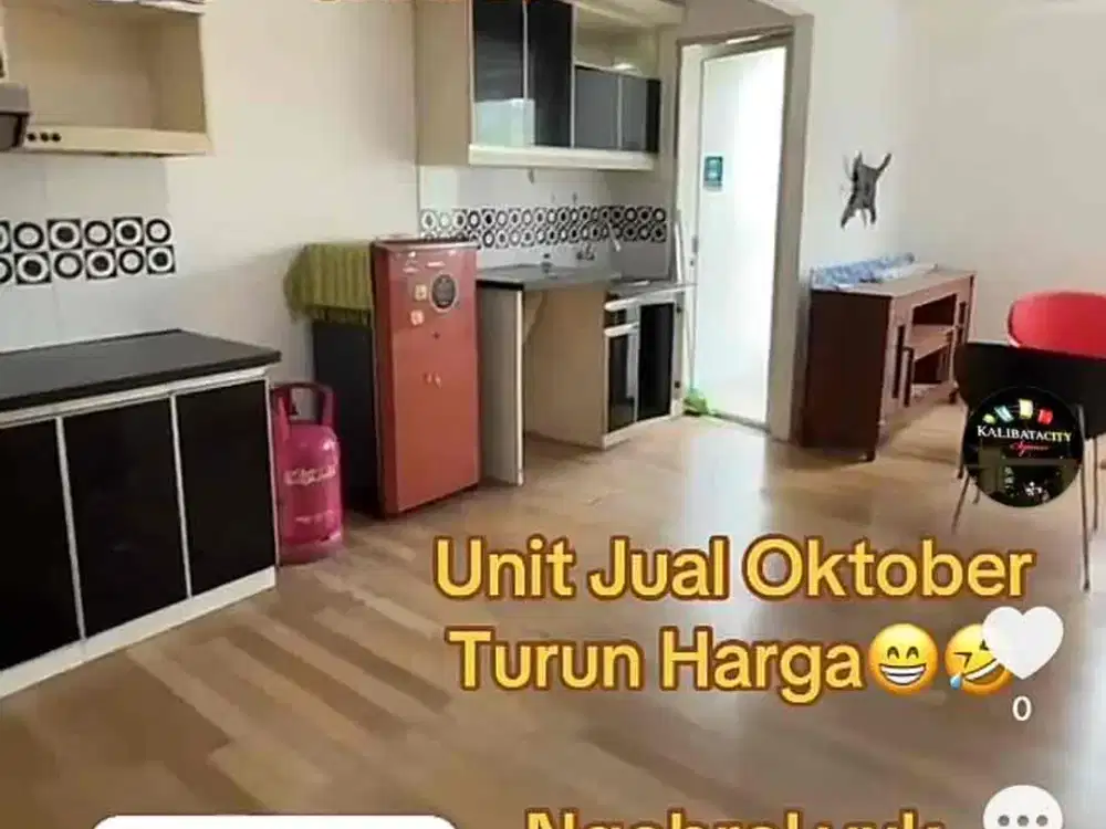 jual jual tower Rafles 2 BR Tipe Besar 42m Apartemen Grand Palace Kalibata City