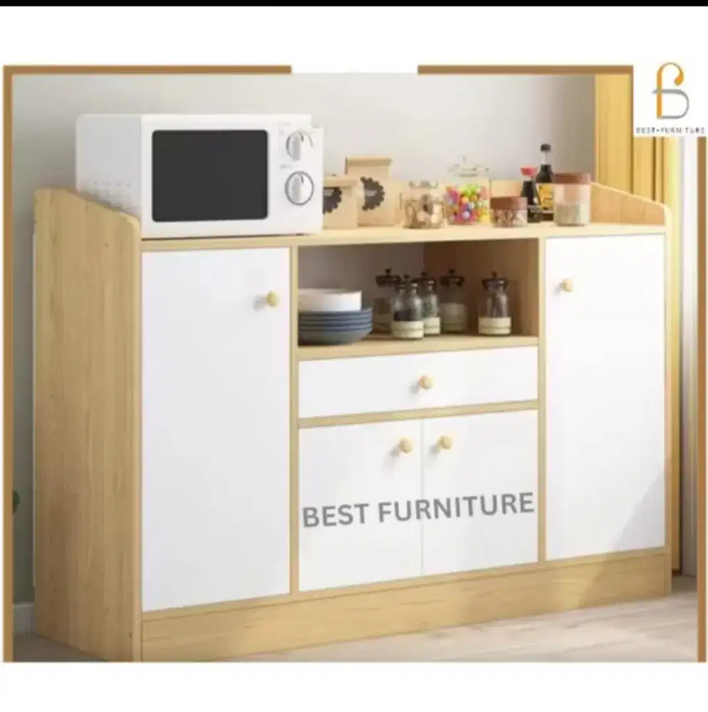 Kabinet Rak Dapur Tempat Penyimpanan Rak Serbaguna