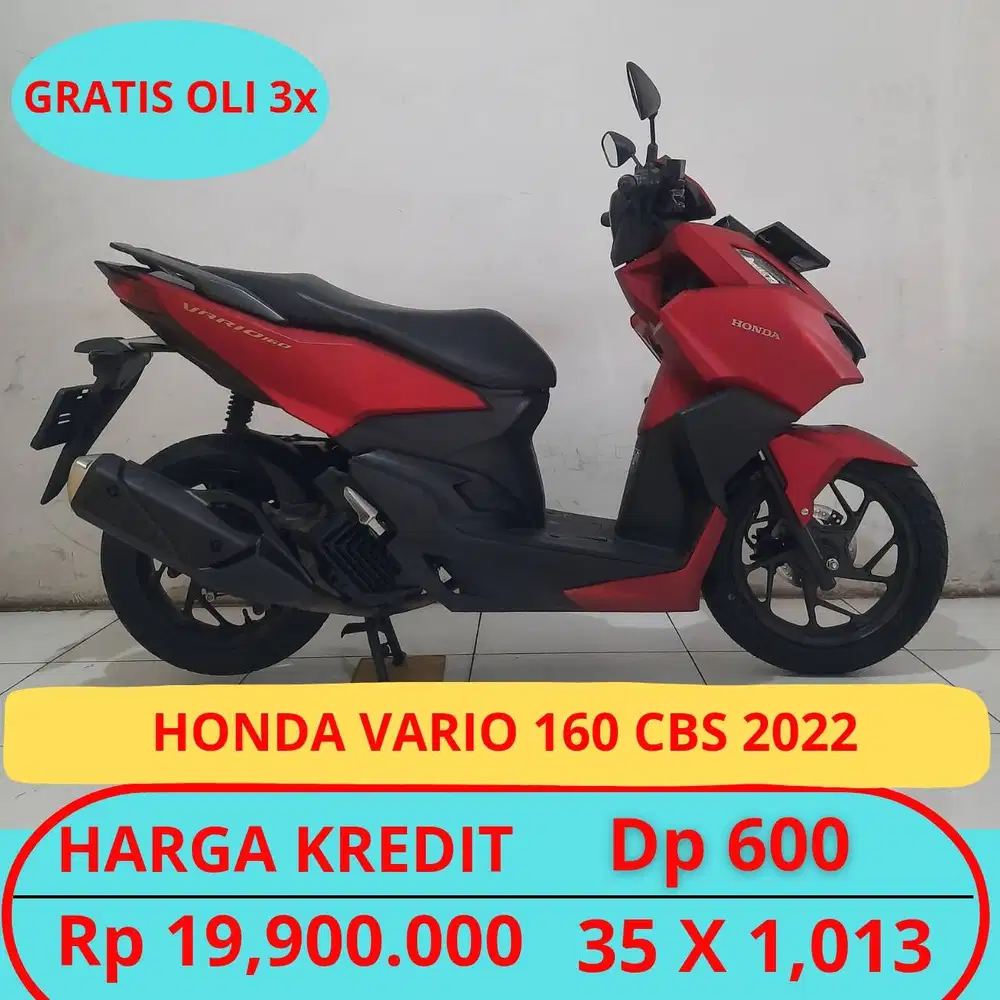 Honda Vario 160 Cbs 2022 Promo Spesial