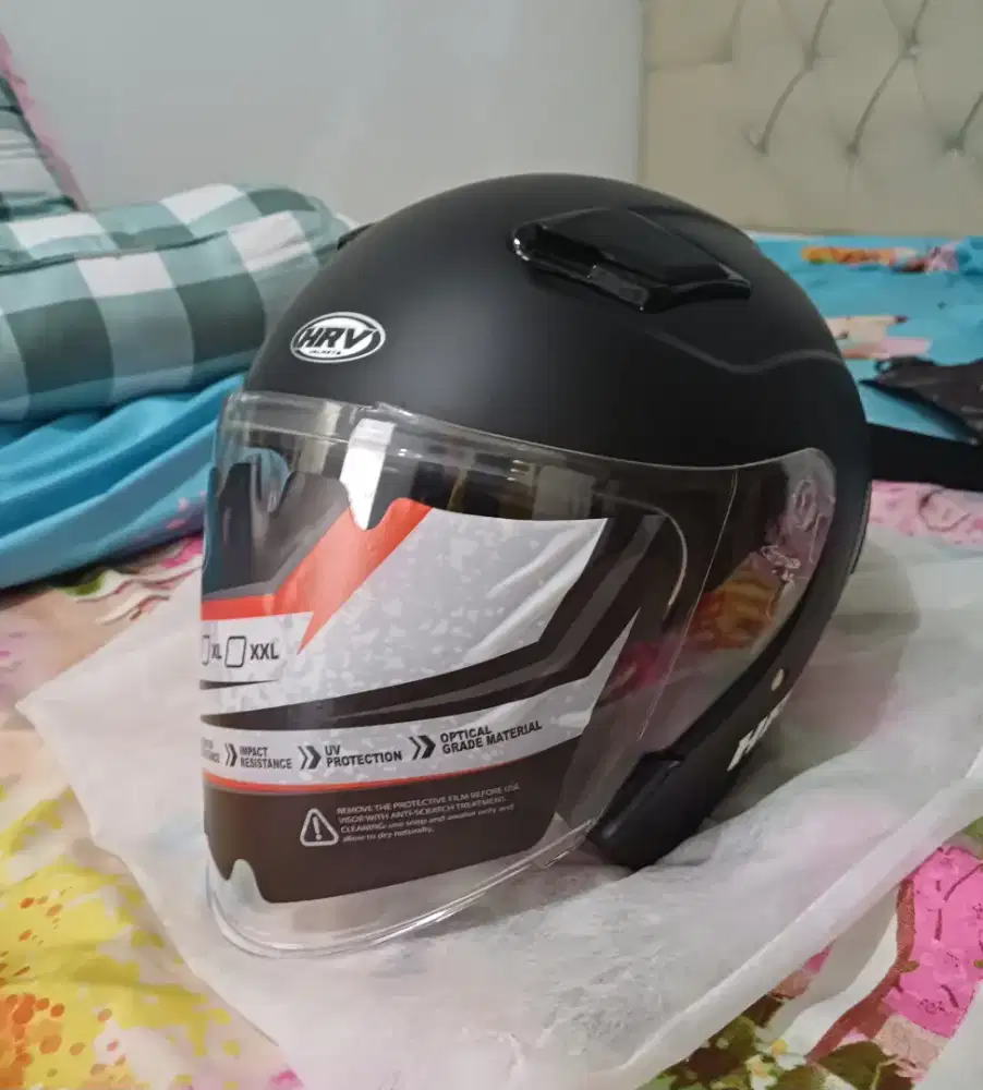 Helm half face HRV original black