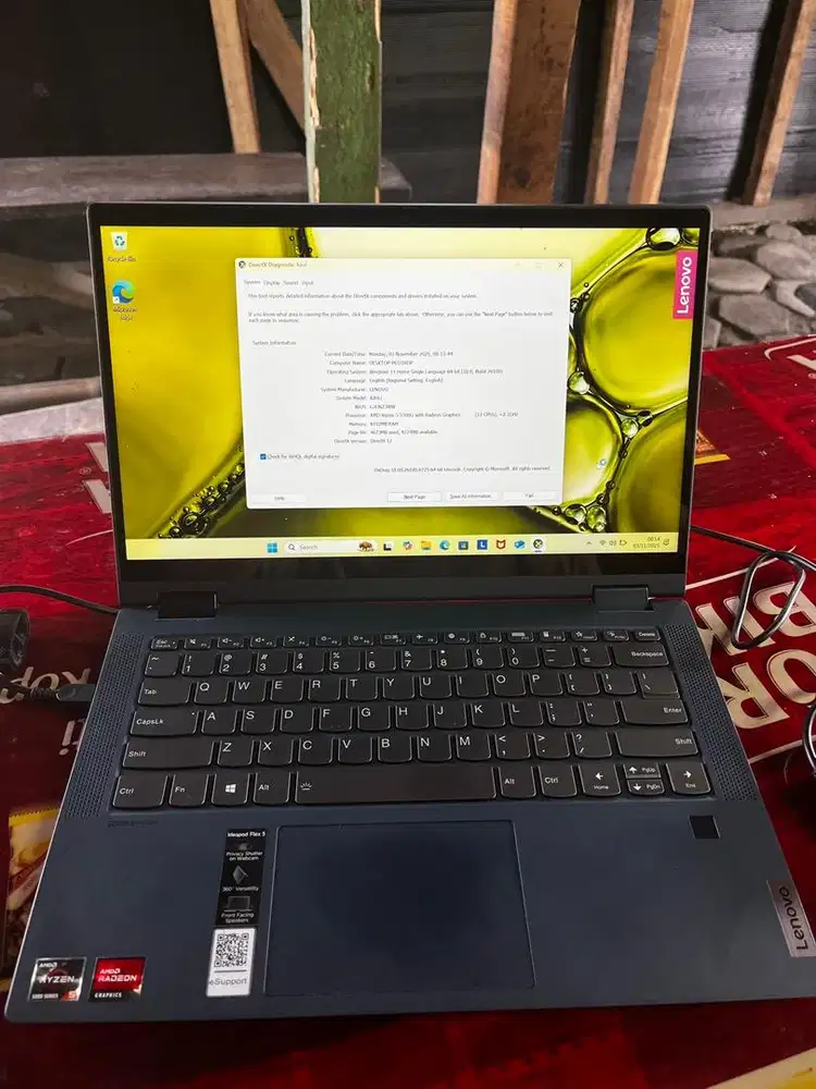 Lenovo ideapad Flex5 , second like new