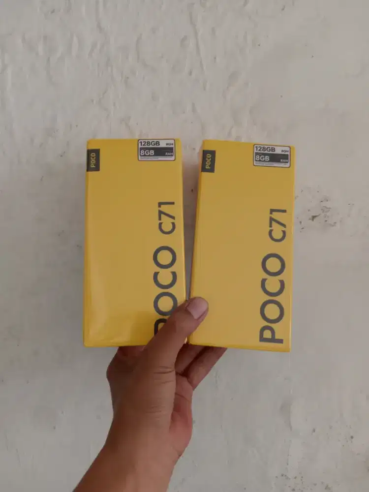 [ Fast respon WA ] Poco C71 4+4/128 garansi resmi 15bln