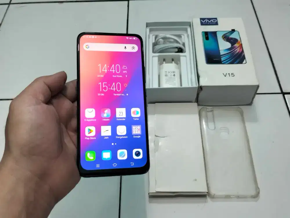 BUTUH UANG VIVO V15 RAM 8GB / 256GB 4G LTE 6.53in Finger Kamera Pop Up