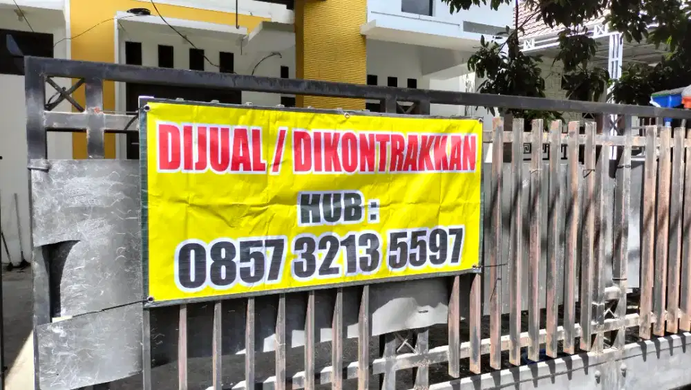 Di sewakan/di jual rumah siap huni