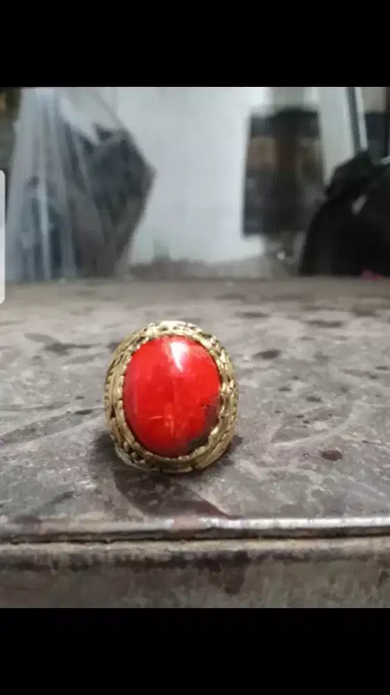 batu akik marjan asli natural dim 16