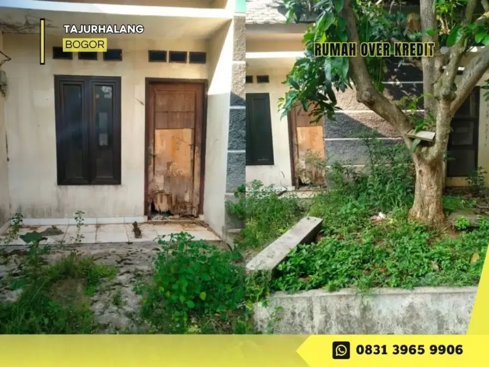 Take Over rmh Sisa 8 THN LG ccln flat 89JT di Taman Semesta Mas Bogor