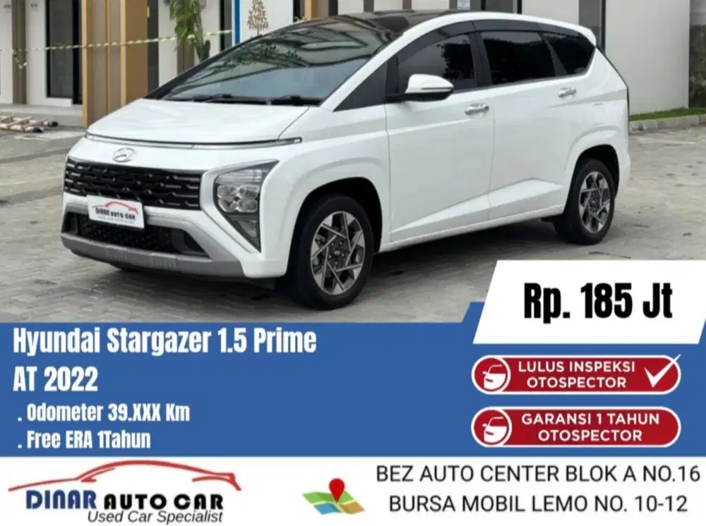 (20Jt) Stargazer 1.5 Prime 2022 Matic Km 39Rb Warenty On *Dinar Auto*
