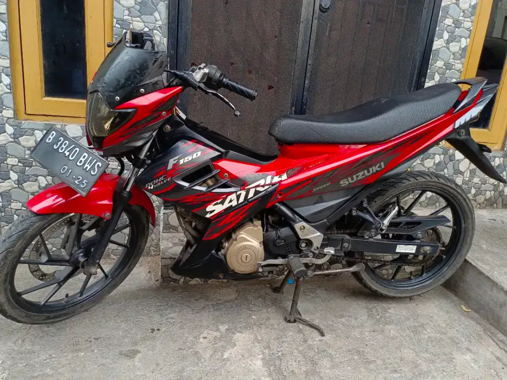 Suzuki Satria fu 150CC Tahun 2013 Orsinil JOZZZ Mesin Halus Siap Gass