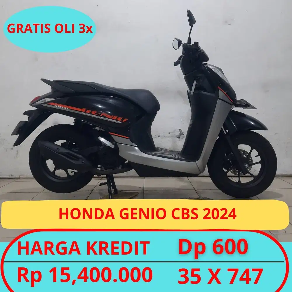 Honda Genio Cbs 2024 Promo Spesiall
