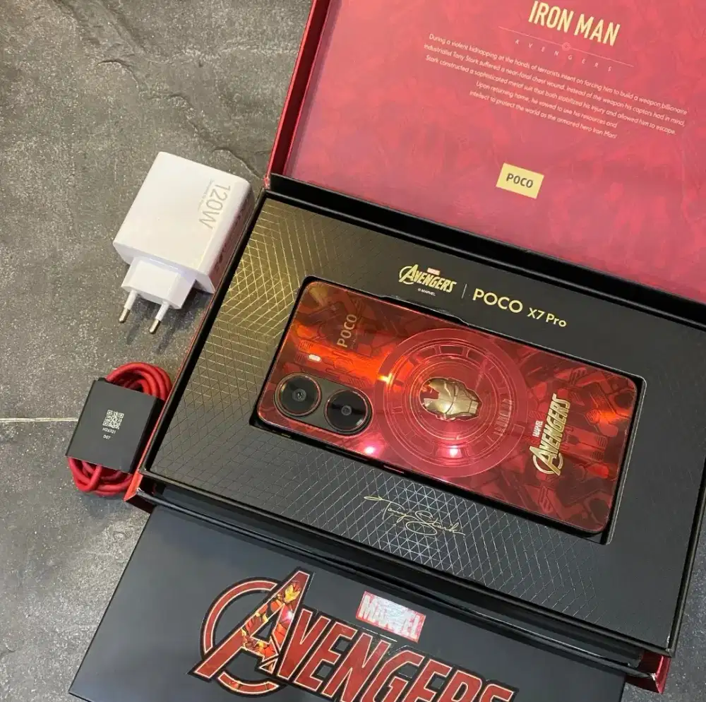 Poco X7 Pro SE Ironman fullset Ori Garansi 1th No Minus