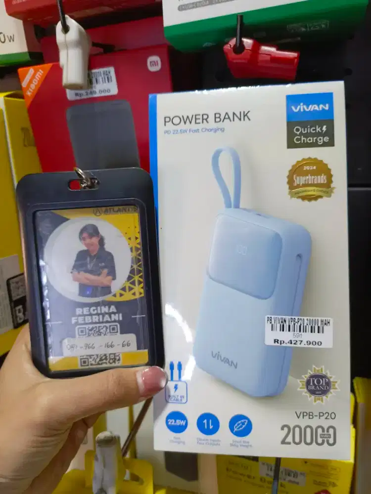 POWERBANK VIVAN VPB-P20 20000MAH | ATLANTIS DAHSYAT