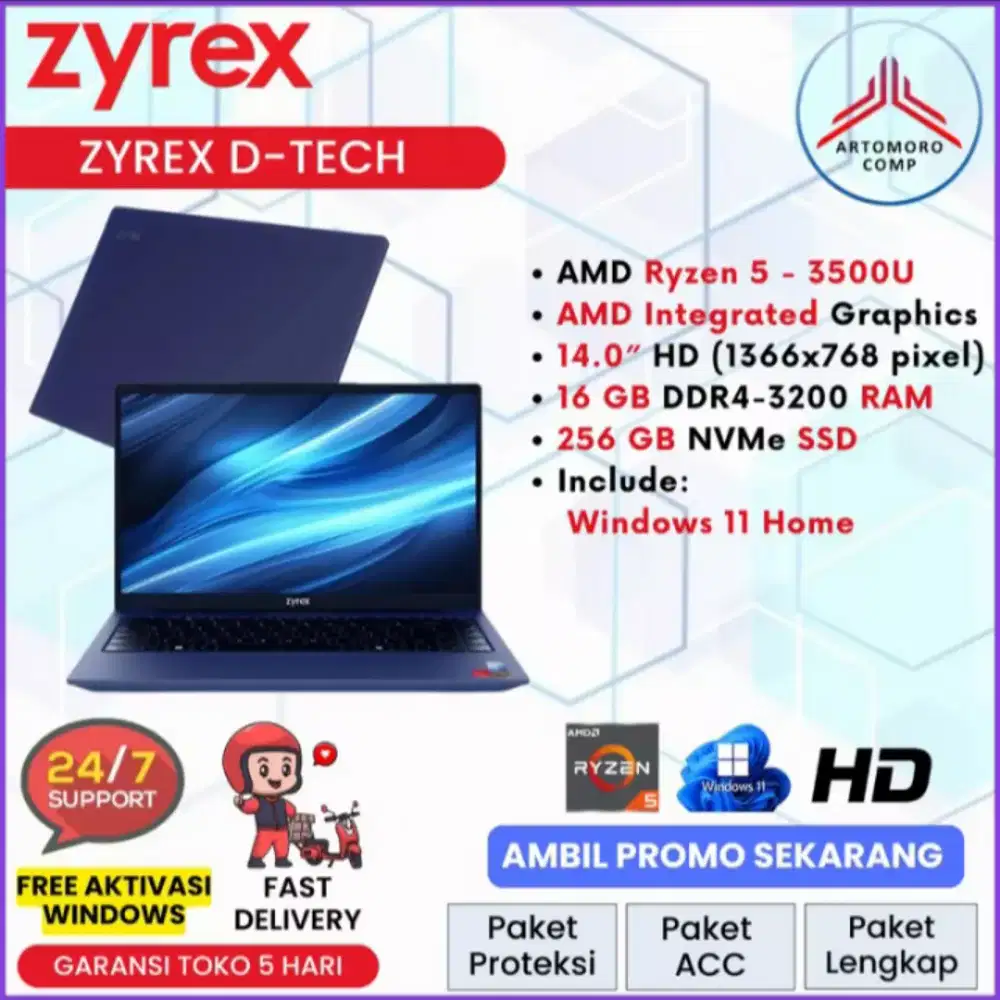 Laptop Zyrex melayani cicilan tanpa dp bisa free cicilan 1-2 kali ccln