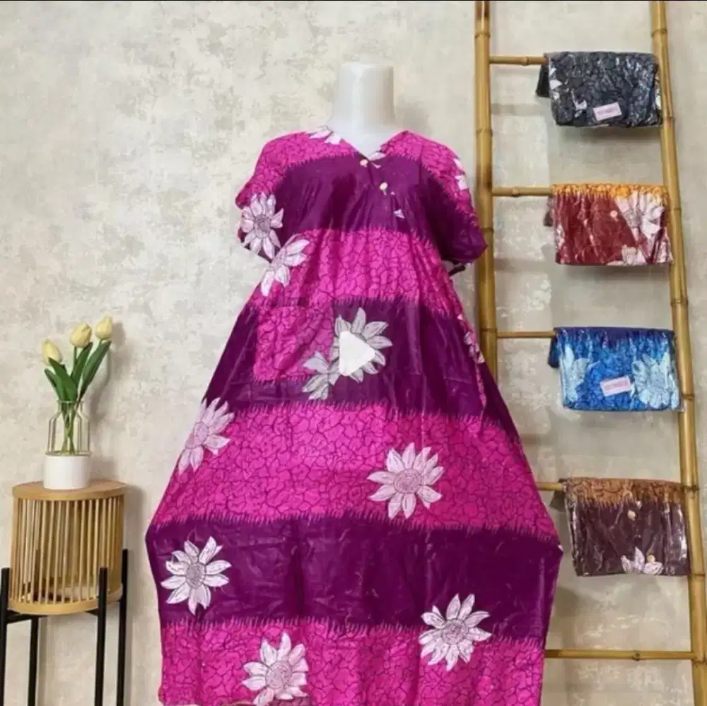 Daster Wanita Model Kimono