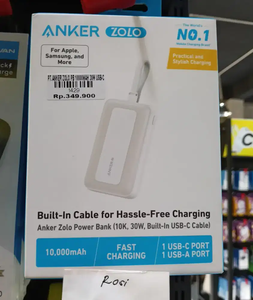 ANKER ZOLO POWERBANK 10000MAH 30W USB-C ATLANTIS DAHSYAT