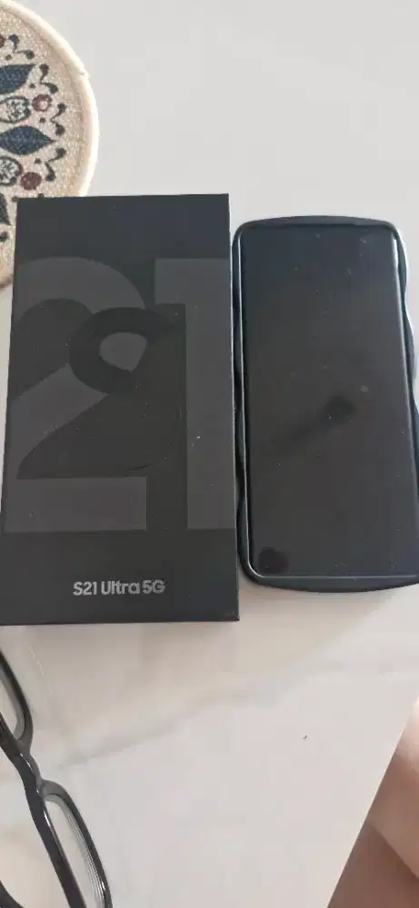 Samsung s21 ultra 12/256 ex resmi sein fullset