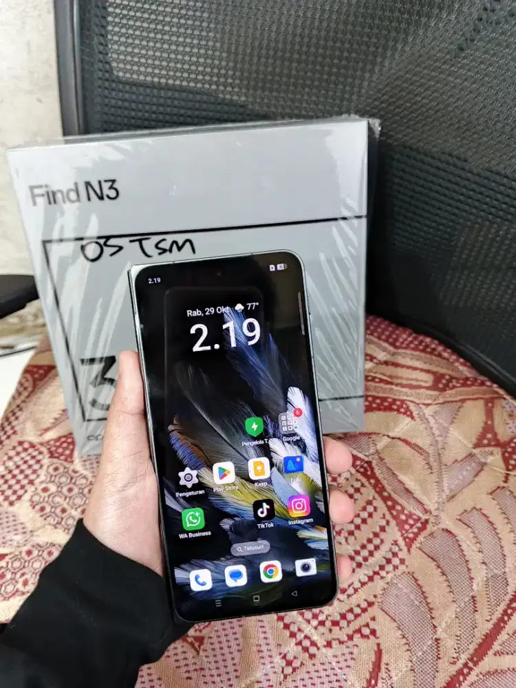 Oppo Find N3 Fold 16/512 Fulset ori resmi no minus