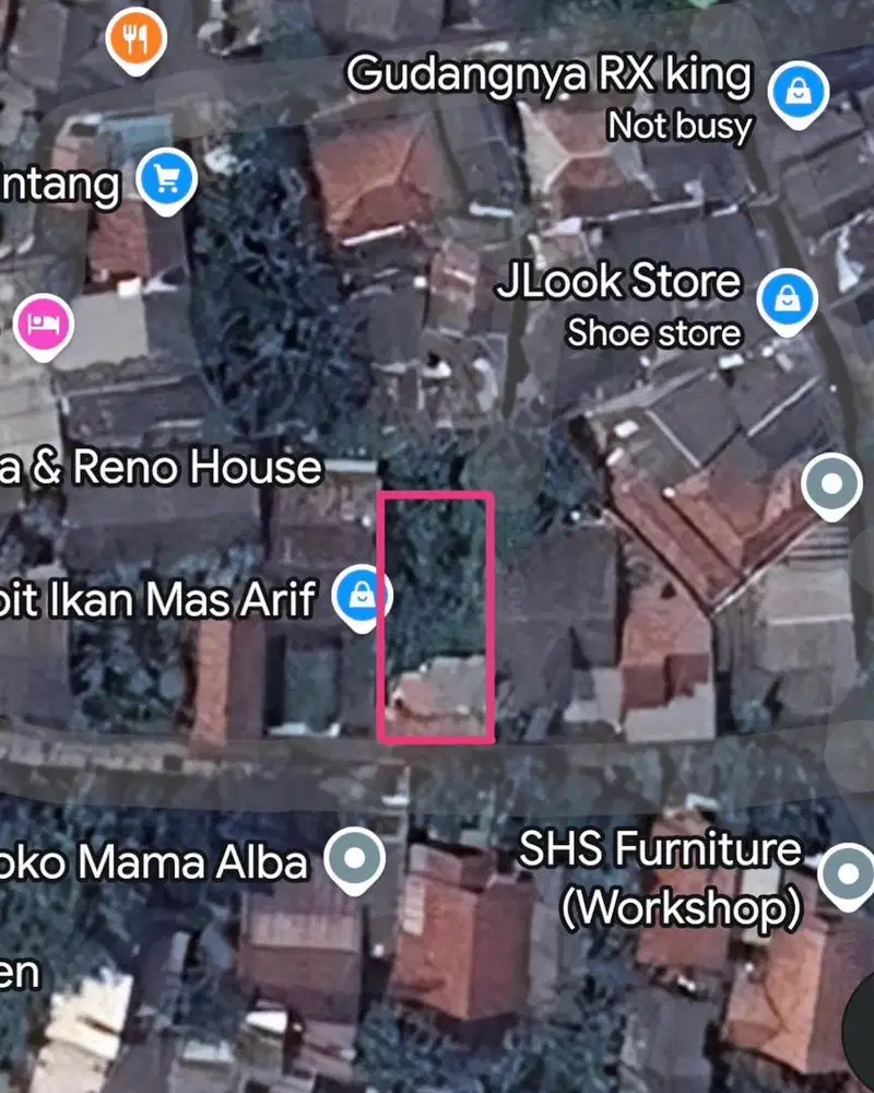 DI JUAL CEPAT Tanah Lahan Kosong Strategis Ciputat Tangerang Selatan