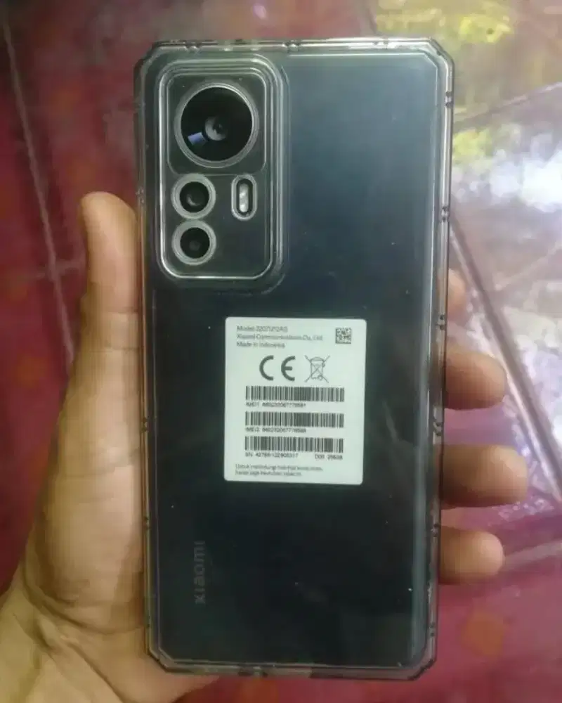 Xiaomi 12T ori 2 sim ram 8/256 jaringan 5G,baca minus