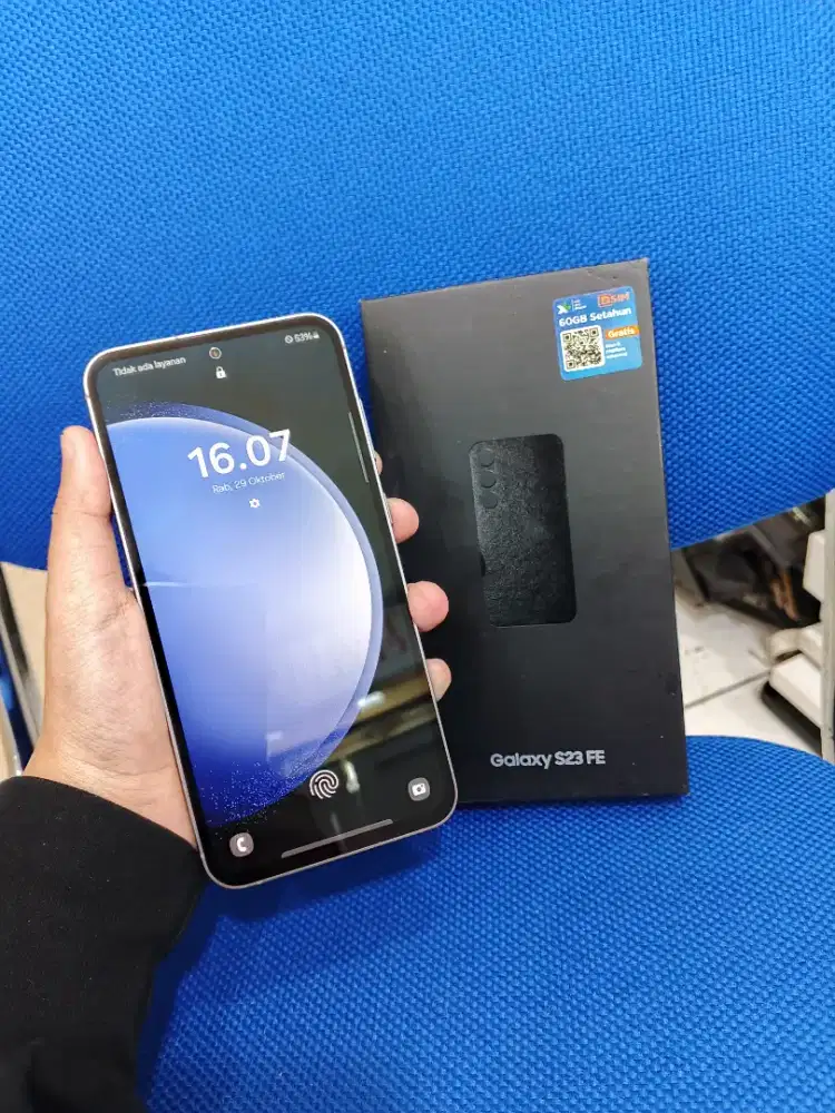 Samsung S23 FE 8/256 Fulset ori resmi sein no minus