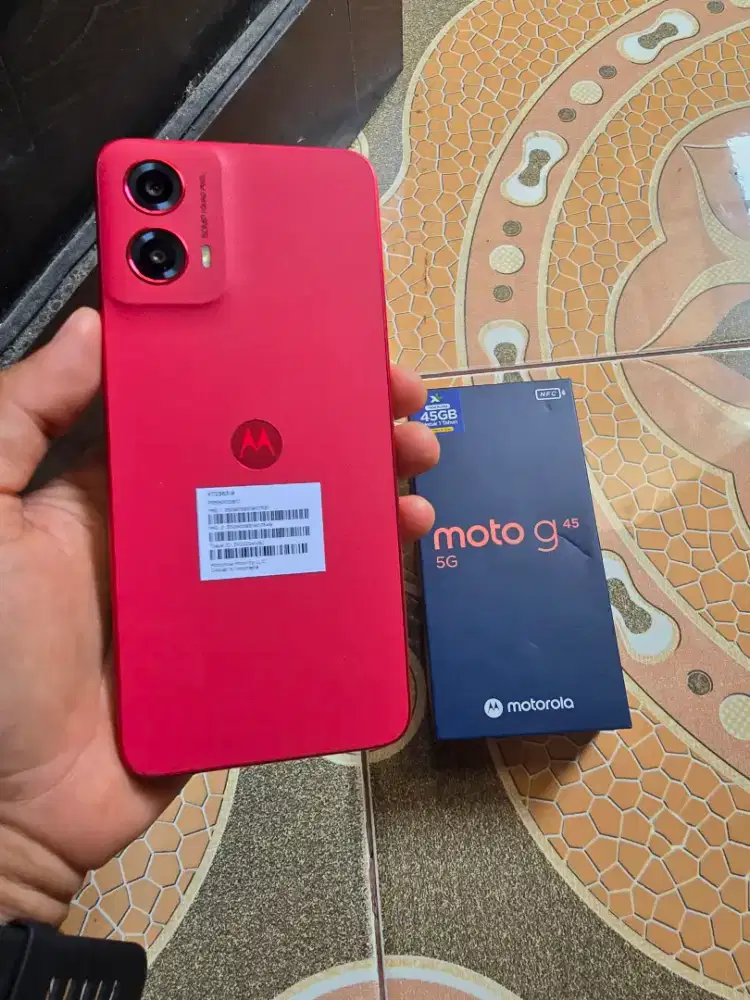 Moto G45 5G 8/256 mulus lengkap