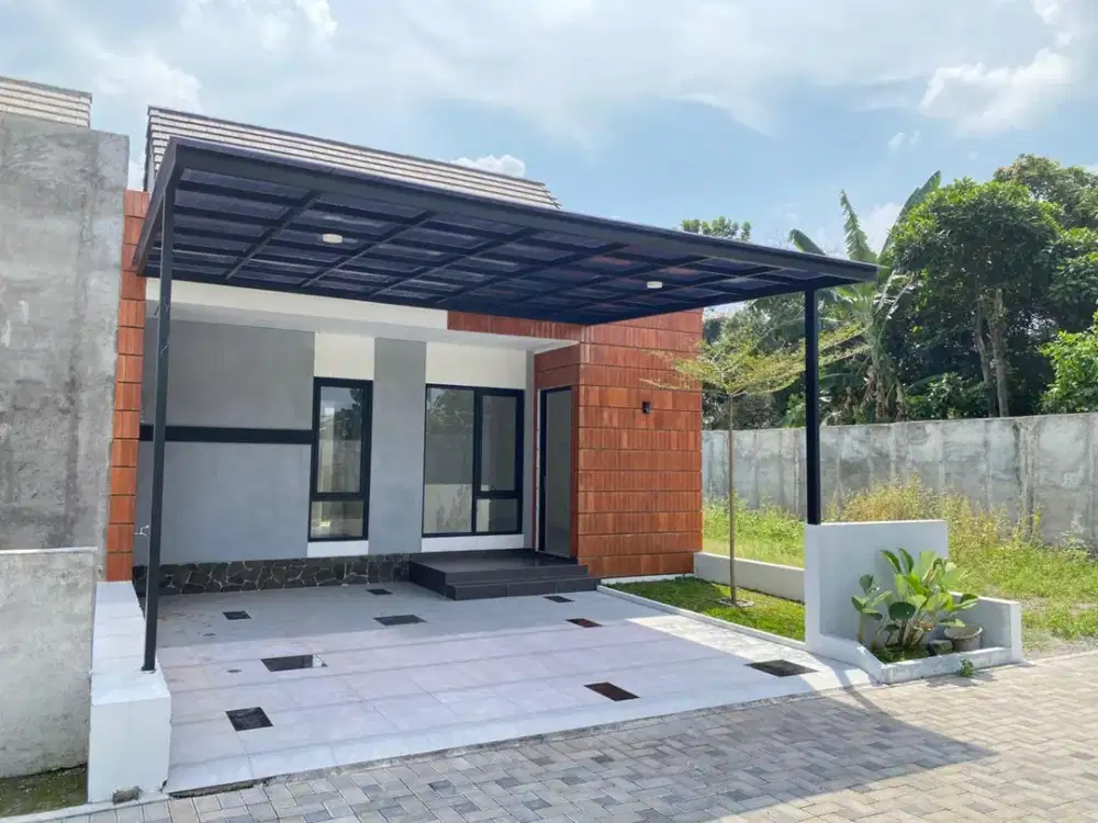 Rumah Modern Strategis di Jl Purbaya Mlati Mulai 600Jt-an, SHM