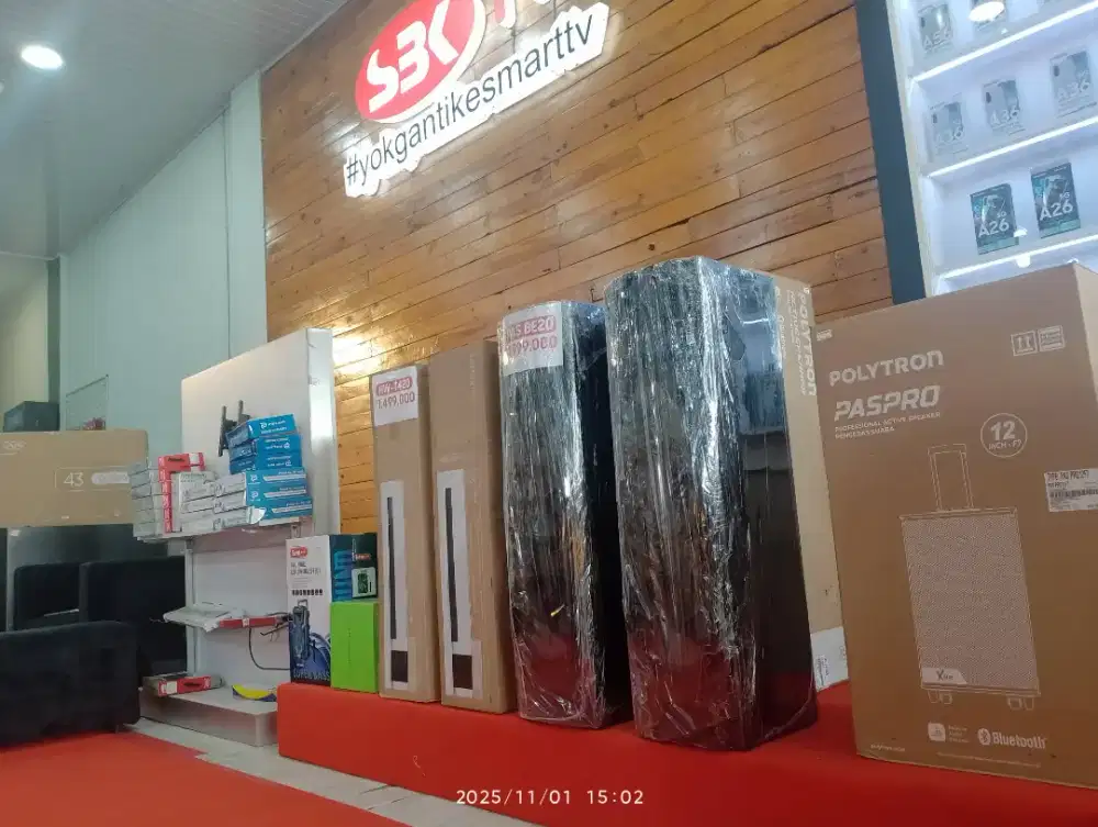 Speaker dan Soundbar Premium Robot,Samsung hingga Polytron