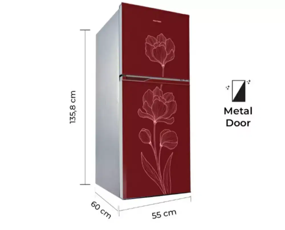 Polytron kulkas 2 pintu PRB200