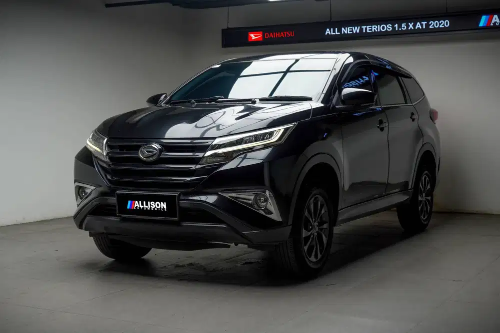 [TDP 9,9Jt] Terios 1.5 X AT 2020 warna Hitam NoPol Genap