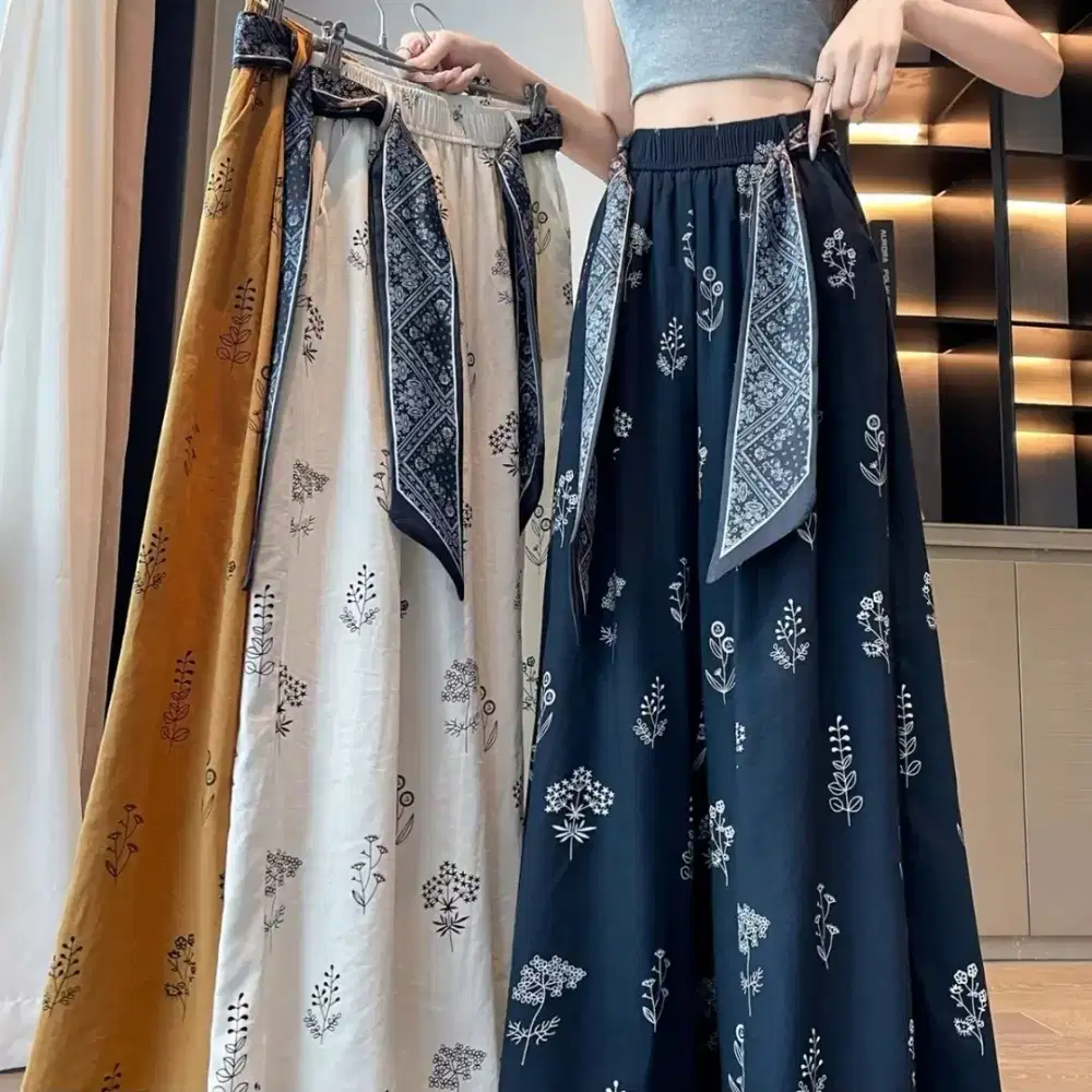 Celana wanita model longgar modis - Barang Impor