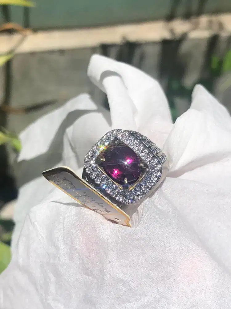 Paket Natural Star Ruby Green Topaz