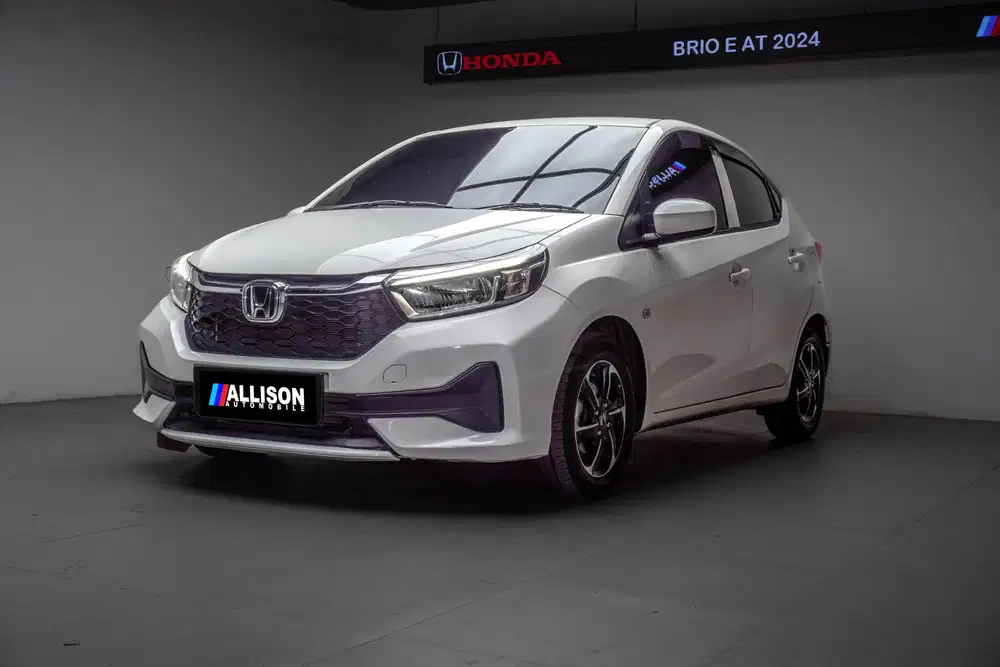[TDP 14,9Jt] Honda Brio 1.2 Satya E Hatchback AT 2024 NoPol Ganjil