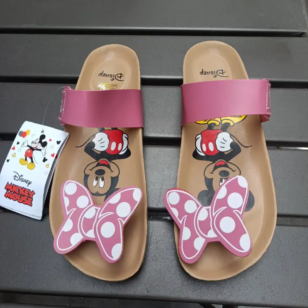 Sandal wanita sendal wanita Mickey Minnie Mouse size 39