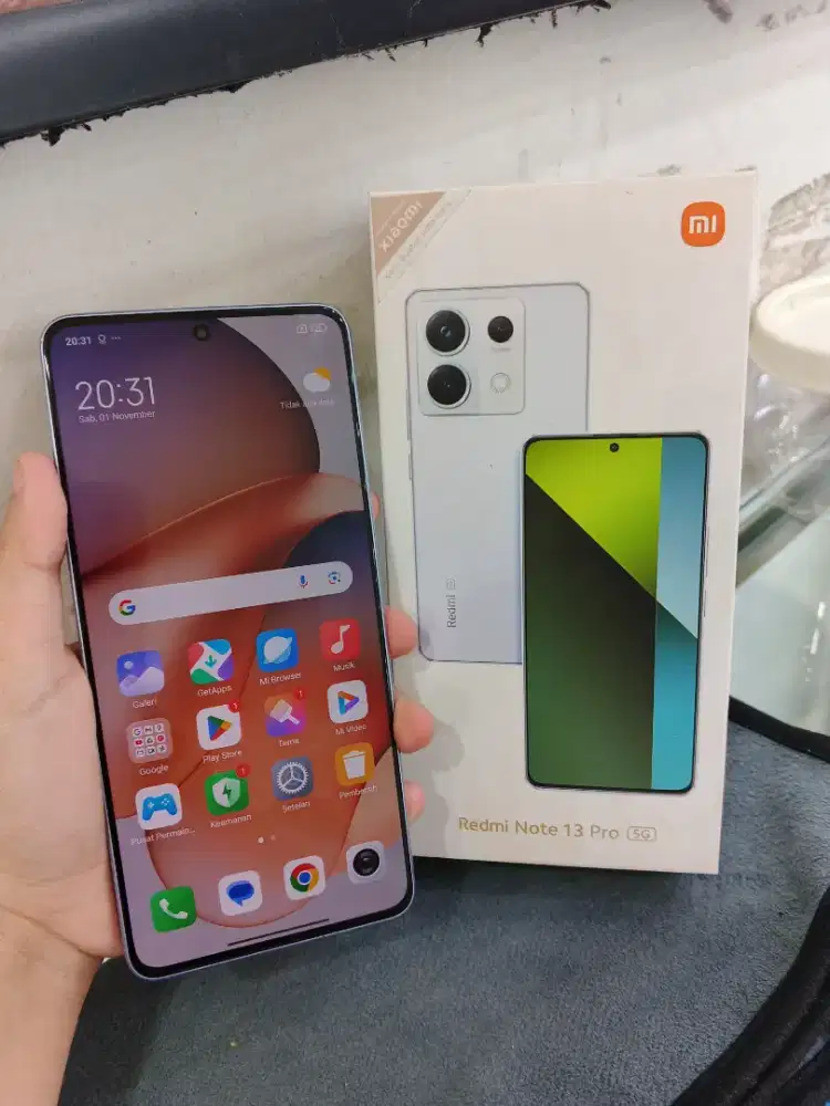 Redmi note 13 pro 5G 8/256 Fulset ori no minus