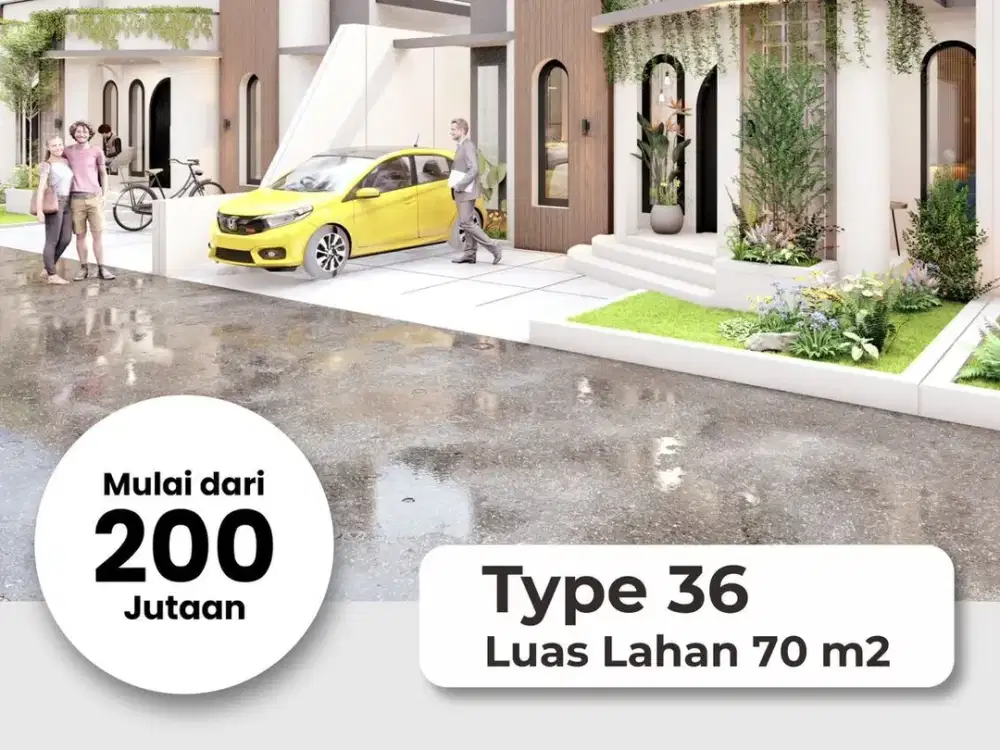 DEKAT GERBANG TOL SOLO JOGJA DIJUAL RUMAH MINIMALIS 200 JUTAAN