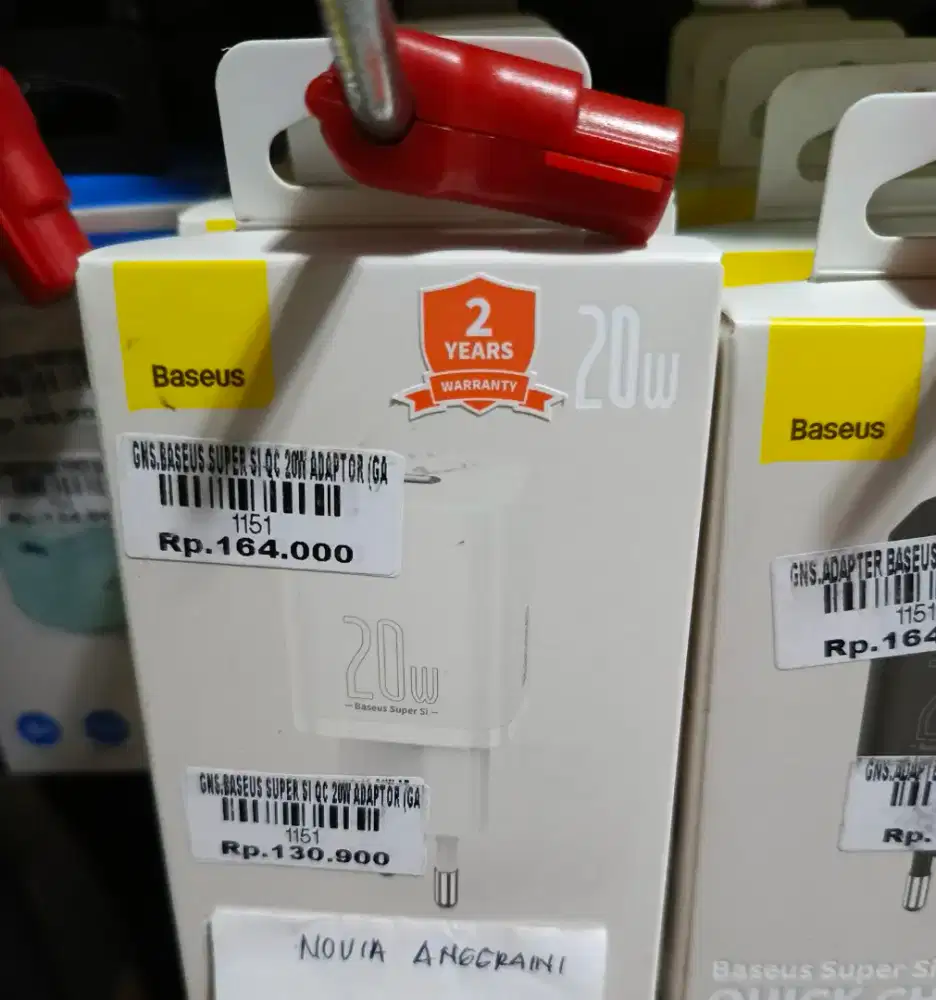 Baseus super SI QC 20W adaptor | ATLANTIS DAHSYAT