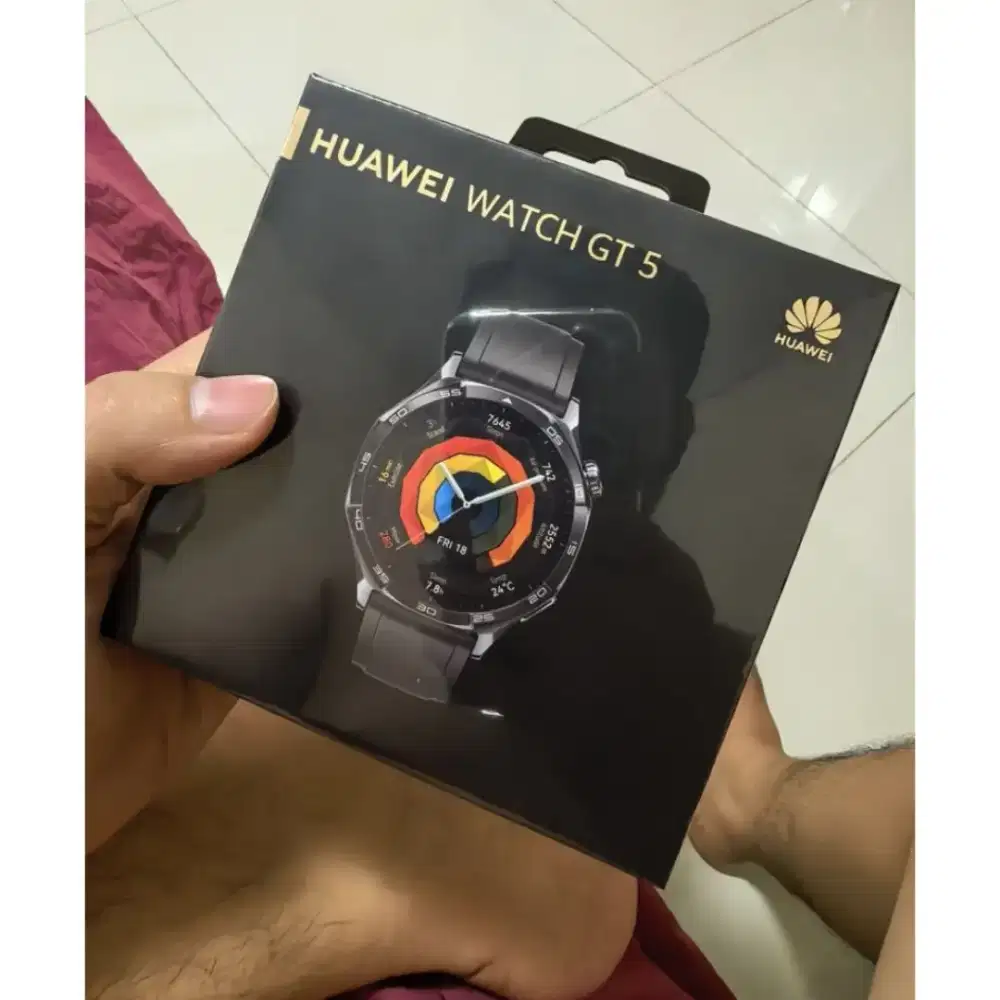 Huawei gt5 black segel