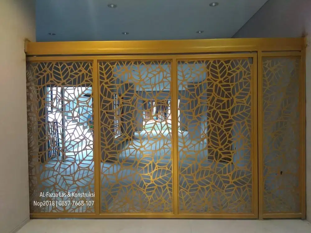 Aksen Ruang Eksklusif: Partisi Laser Cut Modern & Elegan