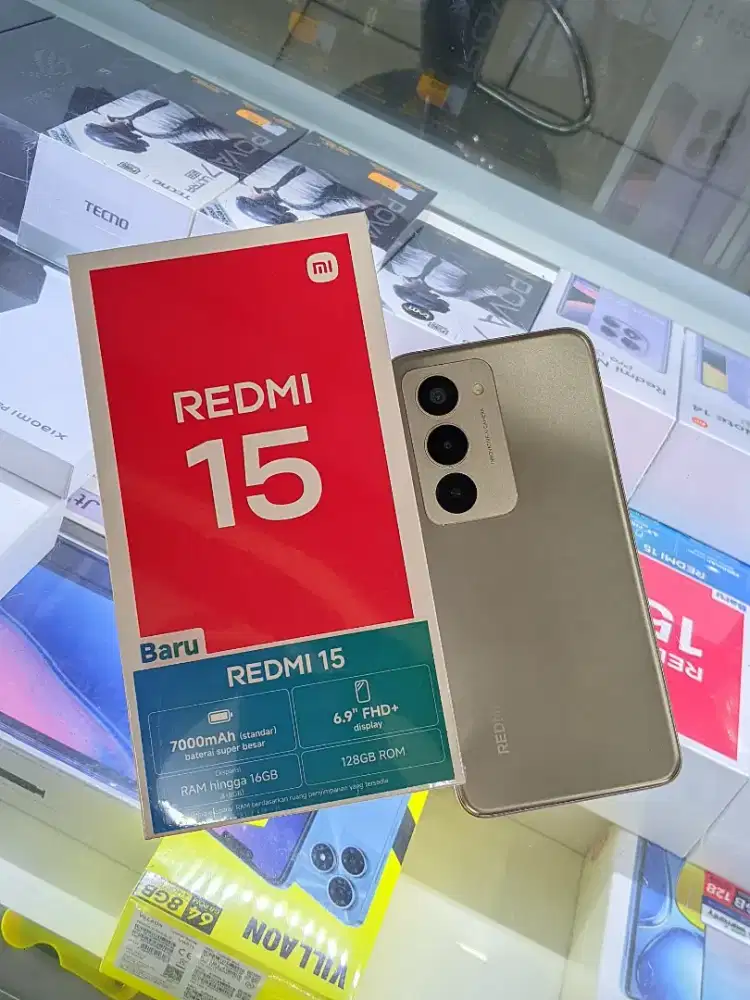 Redmi 15 8/128 Baru Fresh