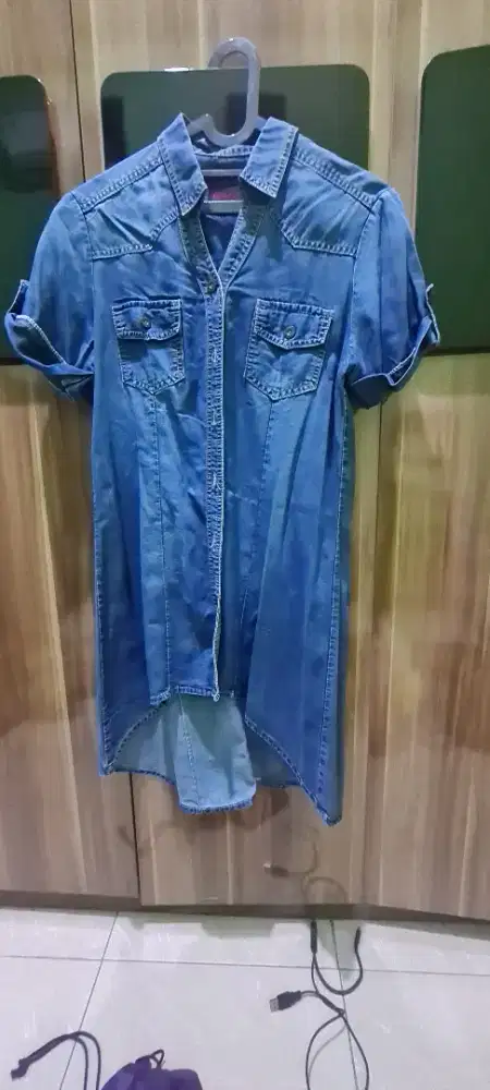 Atasan wanita jeans