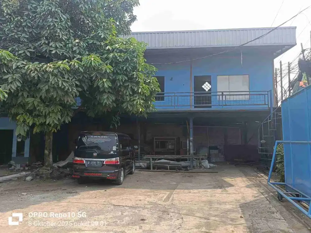 Disewakan gudang
Di jalan Raya MT Haryono, Setu, Bekasi
