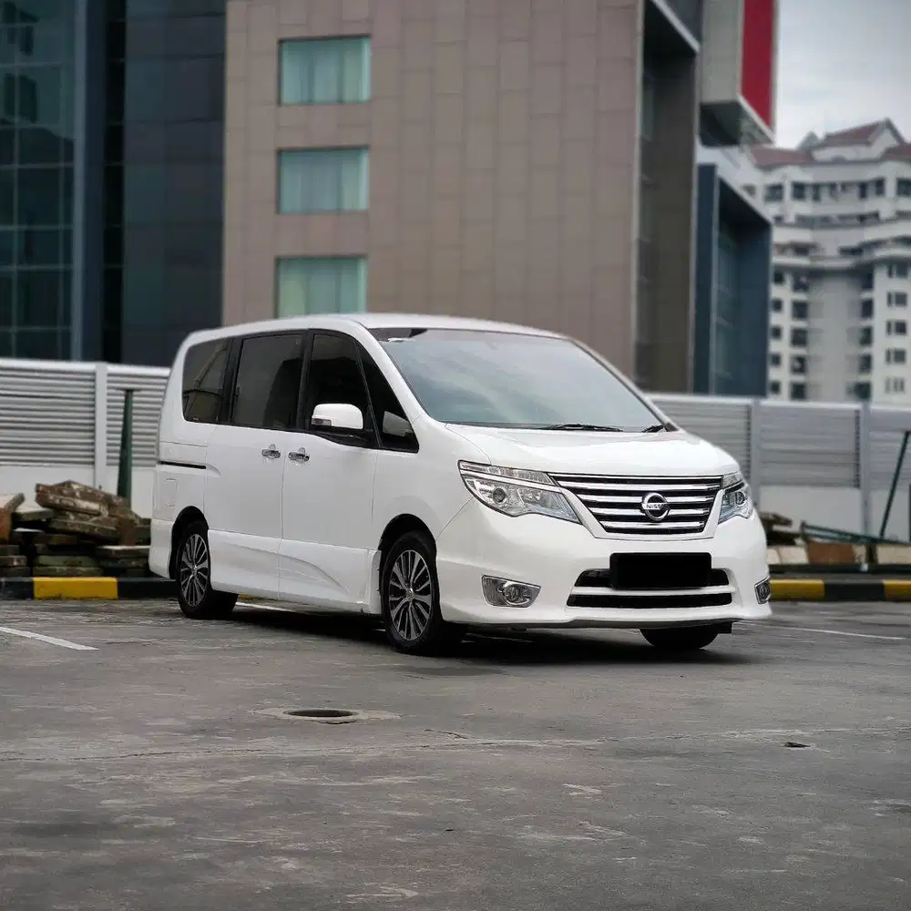 (TDP 5 JT) LOW KM 103 RB ! NISSAN SERENA HWS PUTIH 2017 !