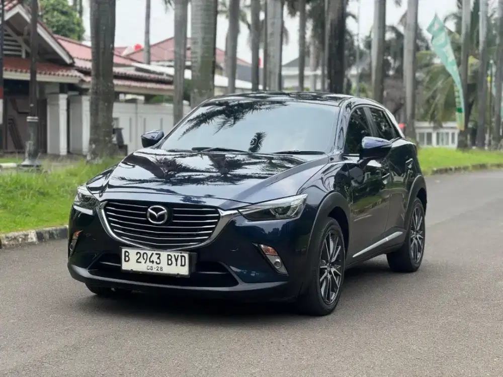 Mazda CX3 2.0 GT AT 2017 Biru Tua Metalik
