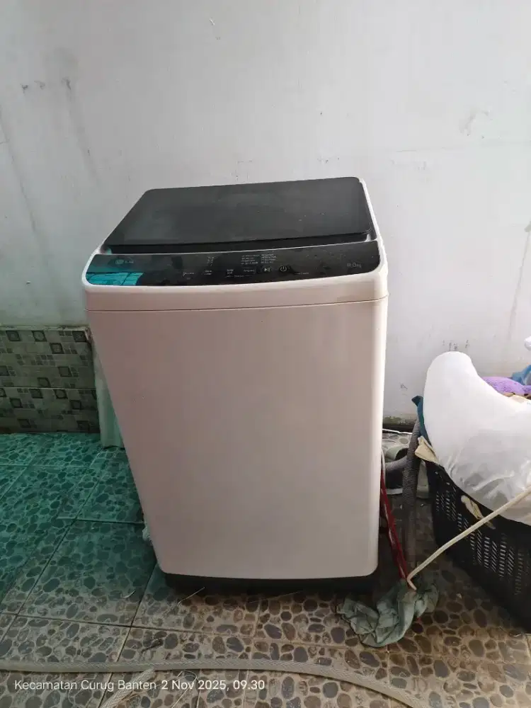 Mesin cuci 1 tabung bukaan atas LG
