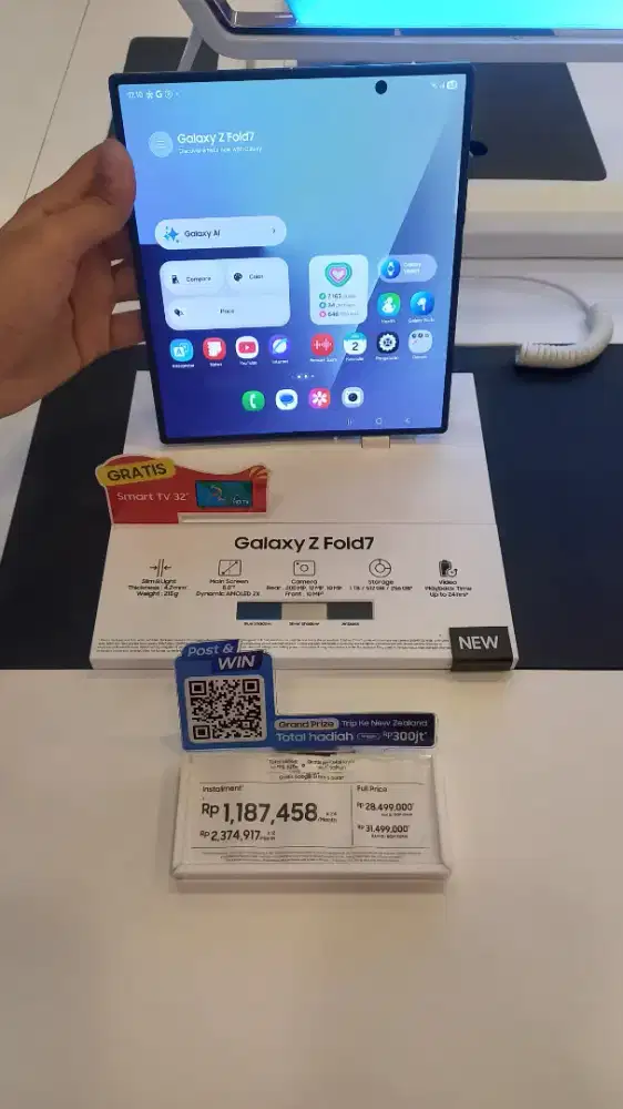 Cicilan samsung ZFOLD7 pakai homecredit