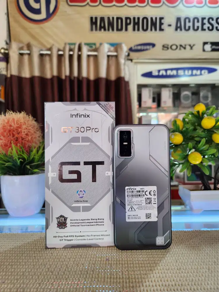 Infinix GT 30 Pro 5G (8+8) 16Gb/ 256Gb Fullset Mulus Pemakaian 1 Bulan