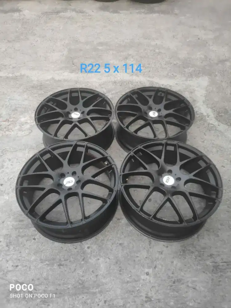 Rep PALANG 7 R22 pcd 5 x 114 lebar 8,5 offset 45