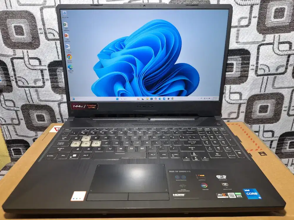 Laptop Asus TUF Gaming RTX 3050 Core i5 gen 11 ram 16gb Garansi ON