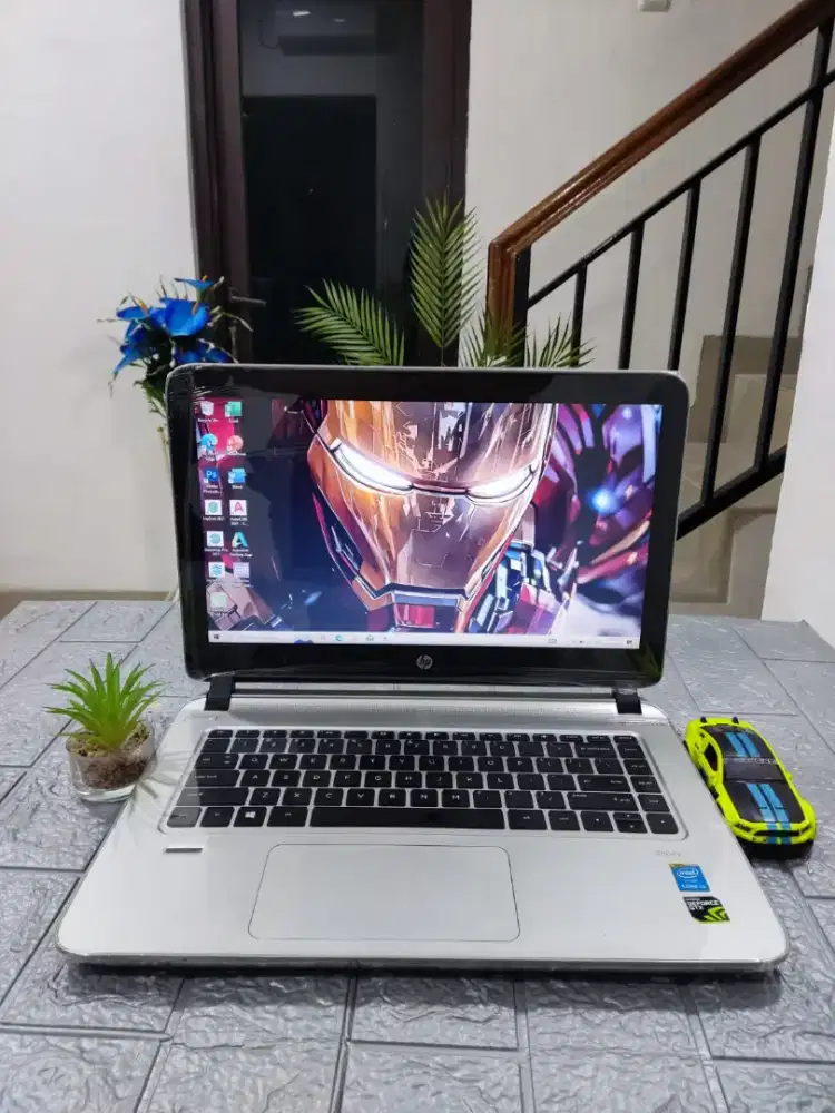 [NVIDIA GTX] Laptop Gaming Desain HP Envy 14 Ram 8Gb/Ssd 256Gb GTX 4GB