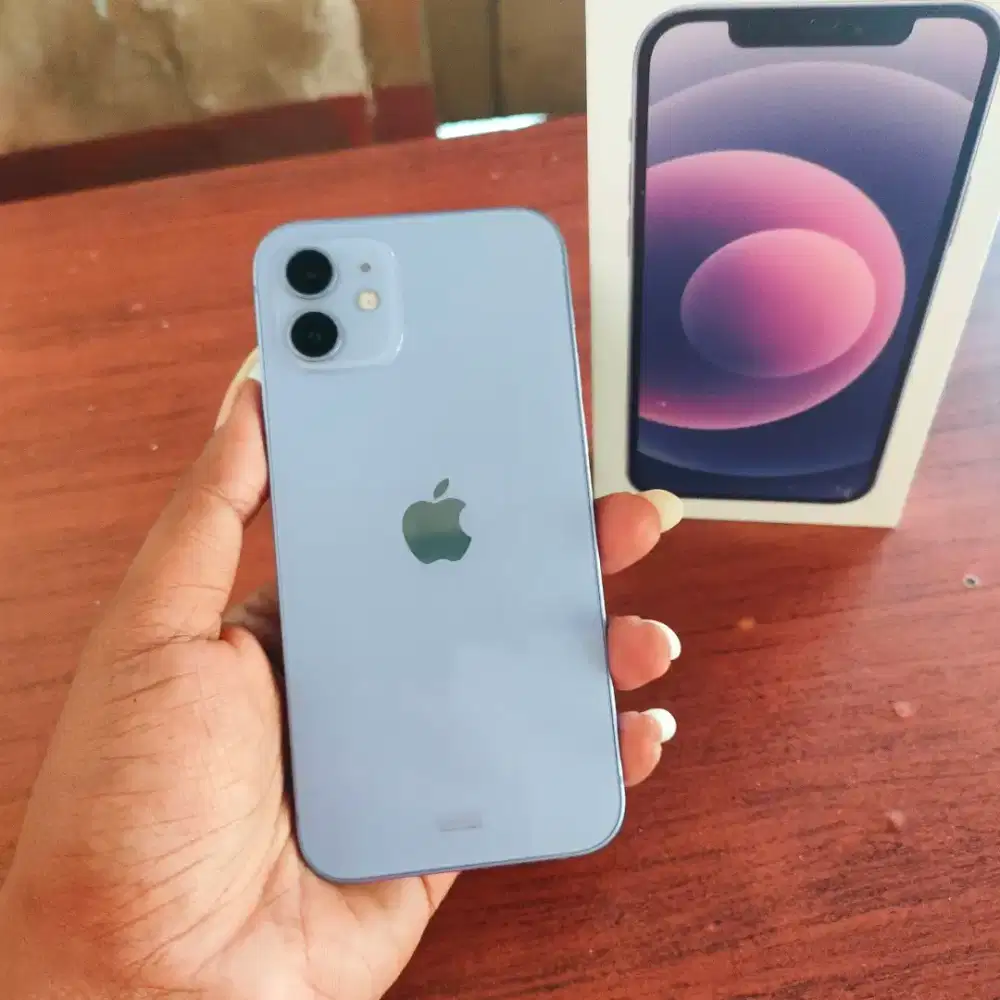 iphone 12 64 GB Lengkap Ex ibox