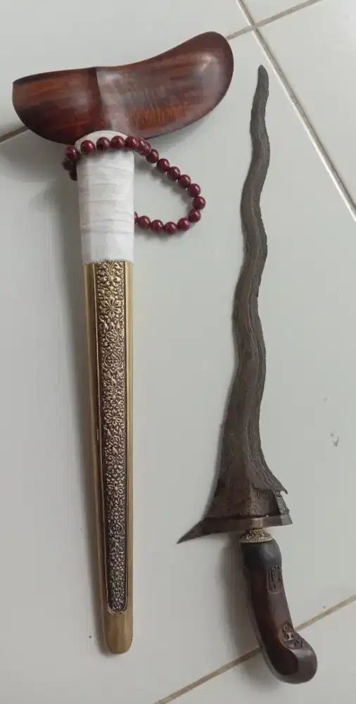 Keris Asli Sepuh Koleksi Pribadi